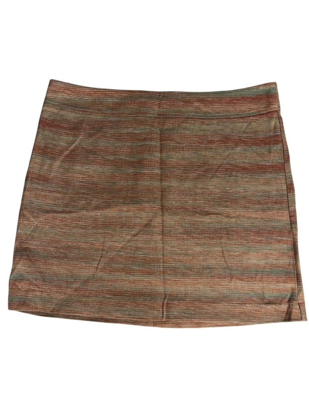 Ann Taylor Loft Womens Woven Multicolor Mini Skirt 16 Office Casual Travel